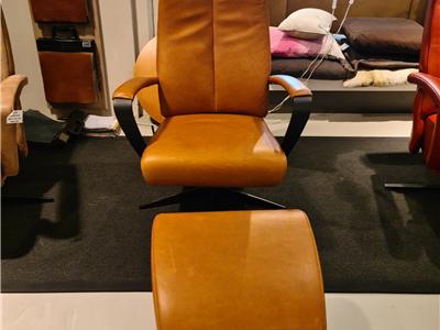 Lederland UTRECHT Showroommodel Relax draaifauteuil Timon L